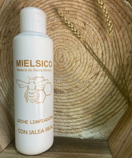 Leche limpiadora con jalea real mielsico